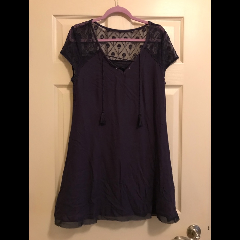 Navy Francesca’s Dress
